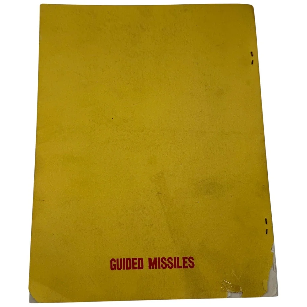 US Army Guided Missiles Special Text June‎ 1962 Ordnance School Aberdeen